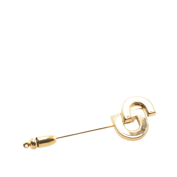 Dior Jewelry Christian Dior Dior Cd Pin Brooch Gp Gold Plated